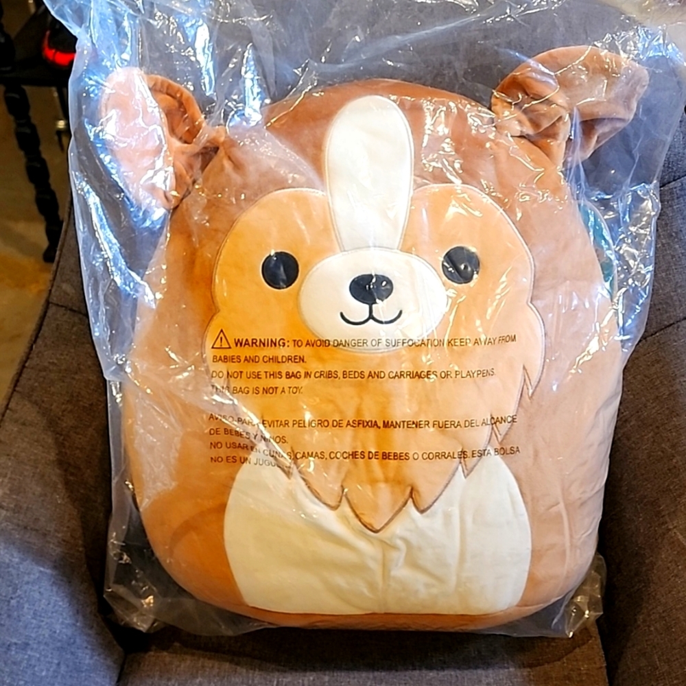 NWT 16" Squishmallow Andres Dog